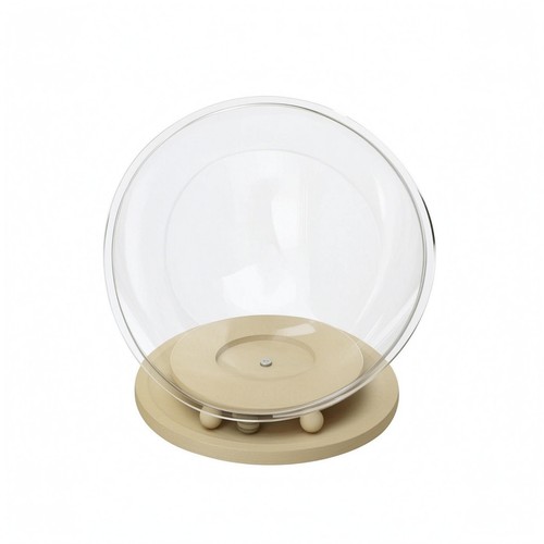 Acrylic cat dome bed - dome, base