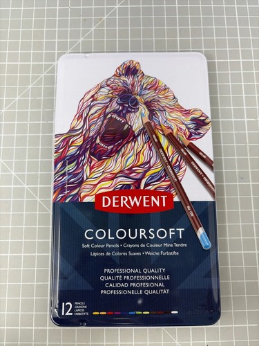 Derwent coloursoft pencil tin - pencil,