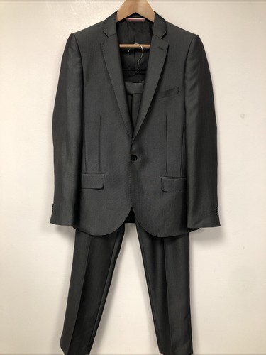 Ventuno 2pc suit gunmetal - 21,