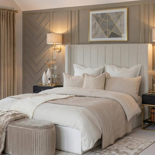 Ottoman winged panel - bed, frame
