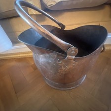 Copper Coal Scuttle Bucket