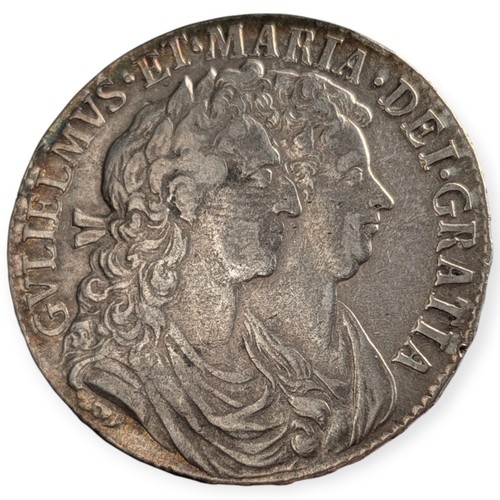 1689 william and - 1689, silver