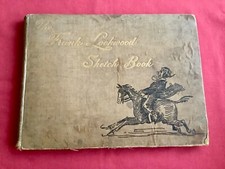 ANTIQUE THE FRANK LOCKWOOD SKETCH BOOK 1898 VICTORIAN CARICATURES