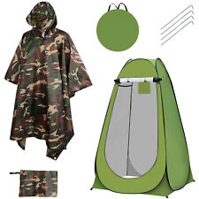 Pop-Up Privacy Tent Portable Outdoor Camping Shower Toilet Changing Room Hiking