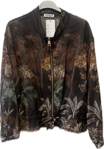 Tropical floral bomber jacket - bomber,