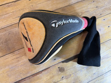TAYLORMADE R7 SUPERQUAD DRIVER HEADCOVER HEAD COVER BLACK RED WHITE ⛳FAIR COND.⛳