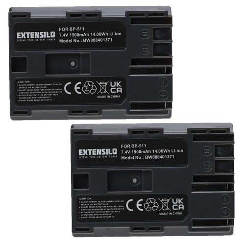 Battery for canon mv530i - 2x,