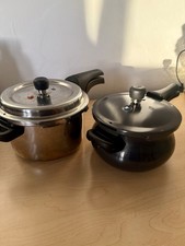 Prestige Pressure Cookers With spare Gasket And Safety Valve - 4L + 3L