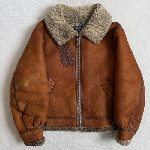 Avirex sheepskin flight - sheepskin,