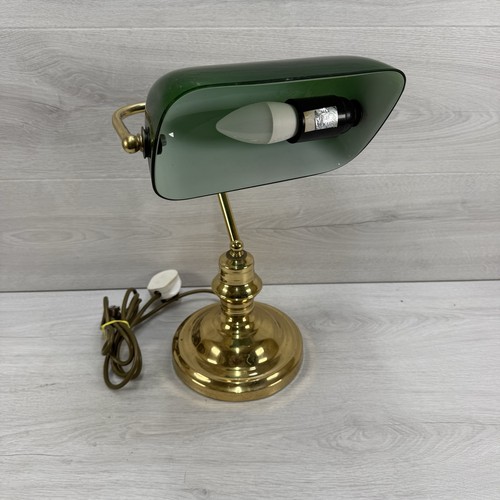 Bankers style desk lamp - desk, with