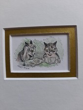 LOUIS WAIN ANTIQUE MINIATURE