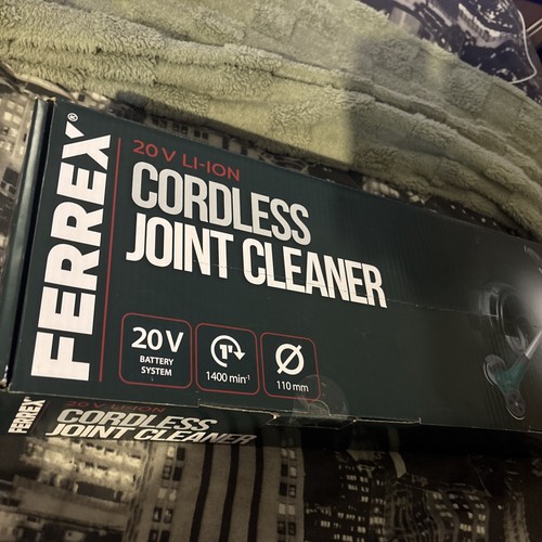 Ferrex cordless joint cleaner