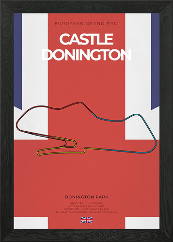 Castle donington track - f1,