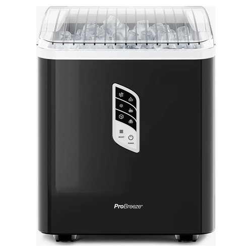 Pro breeze black ice maker - black,