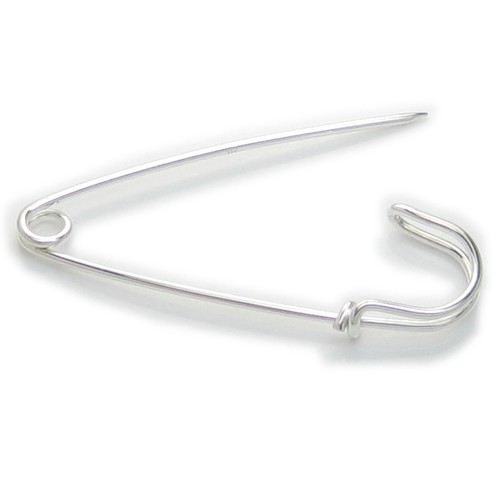 Kilt pin brooch - brooch, sterling