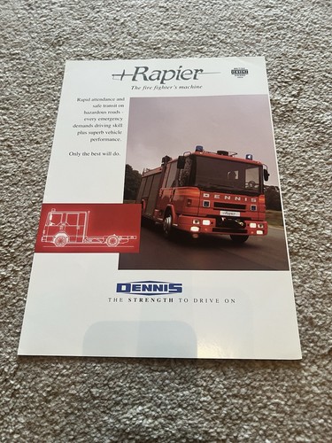 Dennis rapier mk2 fire engine - mk2,