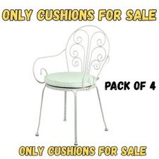 Replacement Cushions for Jasmine 4 Seater Metal Chairs