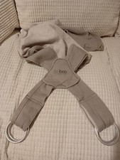 Caboo Cotton +  Organic Baby Carrier. Colour Driftwood Marl. 