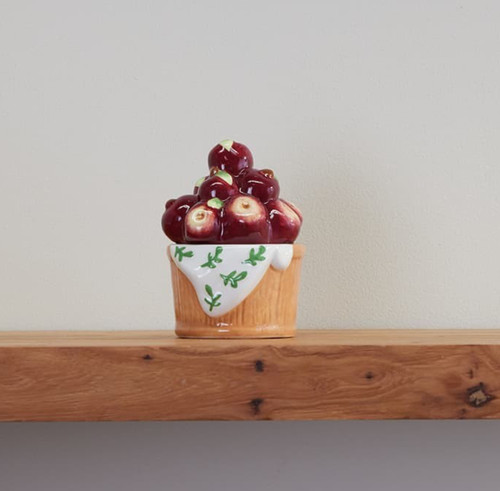 Apple basket salt pepper - &,