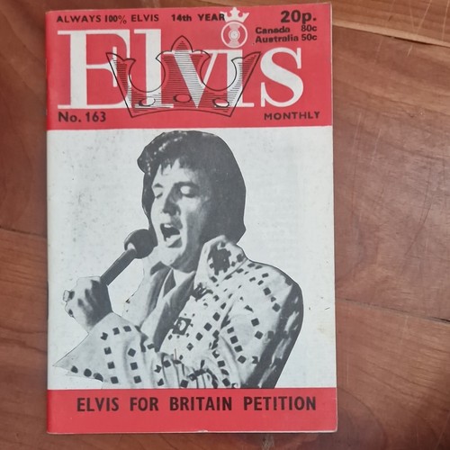 Elvis monthly magazine - magazine, issue