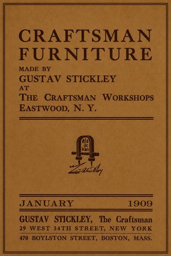 Craftsman furniture 1909 - craftsman,