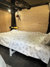 Camper Conversion - Custom Made Bed Frame & Mattress to fit Transit Custom LWB