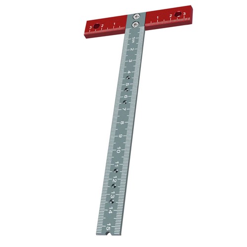 Square ruler aluminium - ­t,