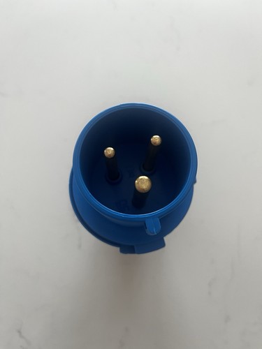 Blue commando amp plug - commando,