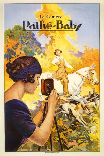 Pathe baby camera vintage art - pathe,