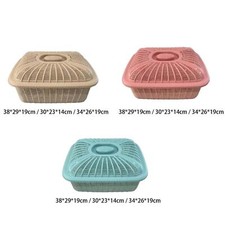 Mesh Fruit Basket with Lid