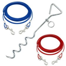 Dog Tie Out Stake 16" & Dog
