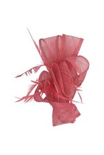 New Fascinator Sinamay Flower