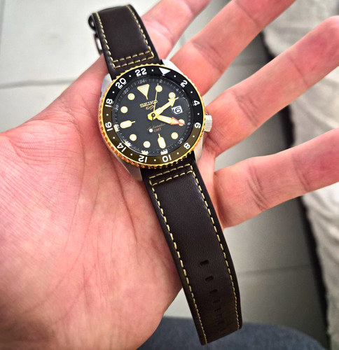 Seiko sports 4r34 gmt - seiko, 5