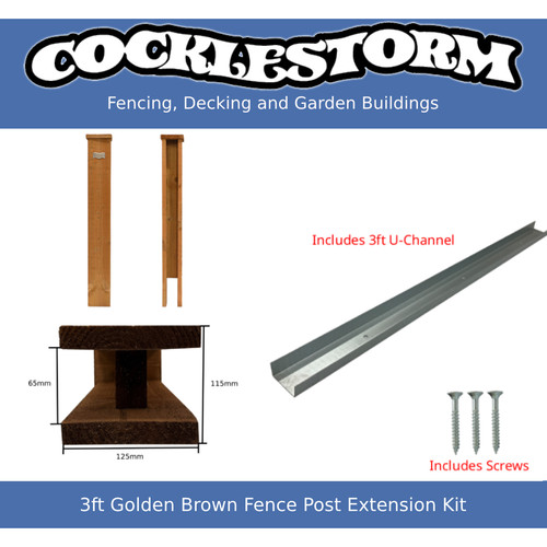 3ft golden brown - golden,
