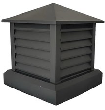 Black Aluminum Alloy Chimney