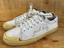 Saint Laurent White Canvas