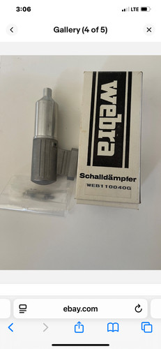 Webra muffler schalldampfer - webra,