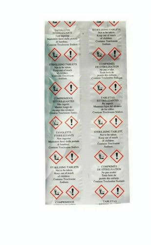 Sterilising tablets baby s - sterilising,