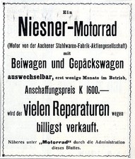 Niesner Motorcycle & Sidecar