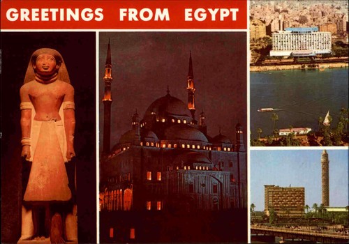 Egypt postcard - egypt,