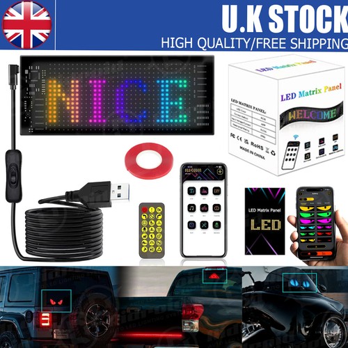Usb led car flexible sign - usb,