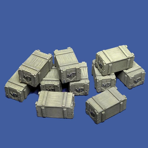Scale wooden crates resin - scale,