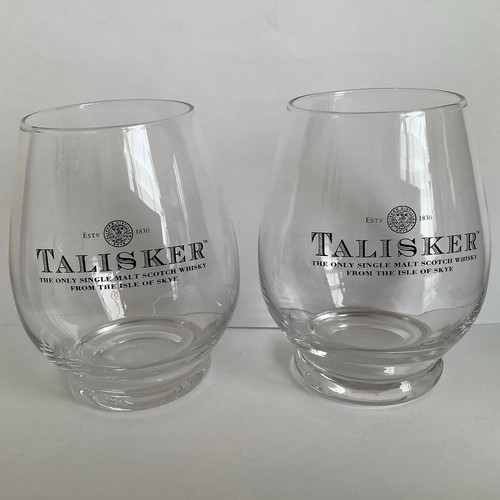 Talisker whisky glasses - whisky,