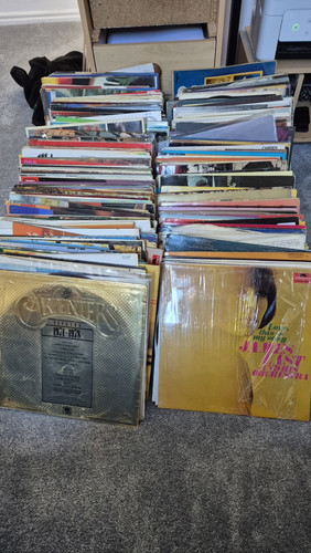 Vintage vinyl records - vinyl,