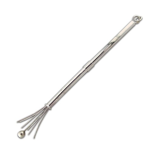 Solid silver swizzle stick - solid,