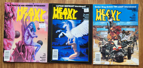 Three retro heavy metal - retro,