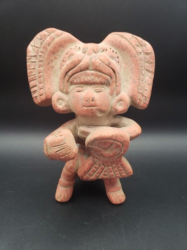 Vintage terracotta statue - vintage,