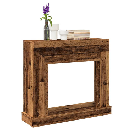 Fireplace surround old wood - surround,