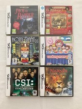 NINTENDO DS GAMES X 6 CSI