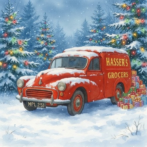 Morris minor van - morris, classic